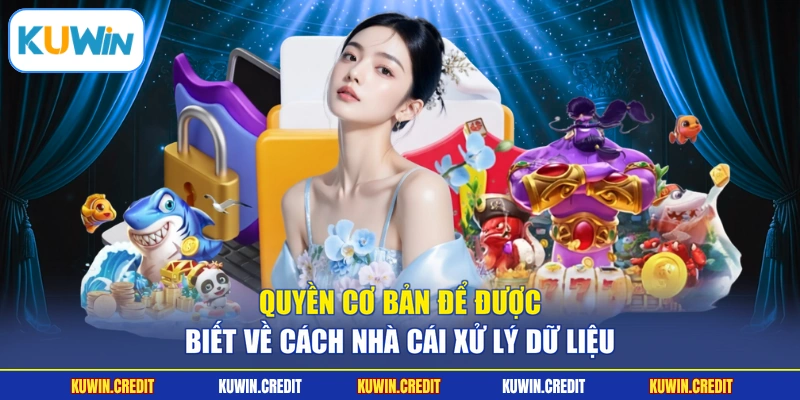 Quyền cơ bản để được biết về cách nhà cái xử lý dữ liệu